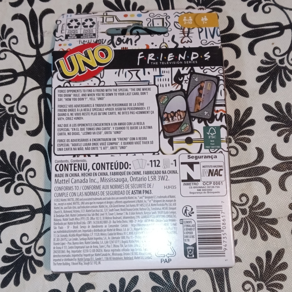Friends UNO Game - Picture 3 of 3
